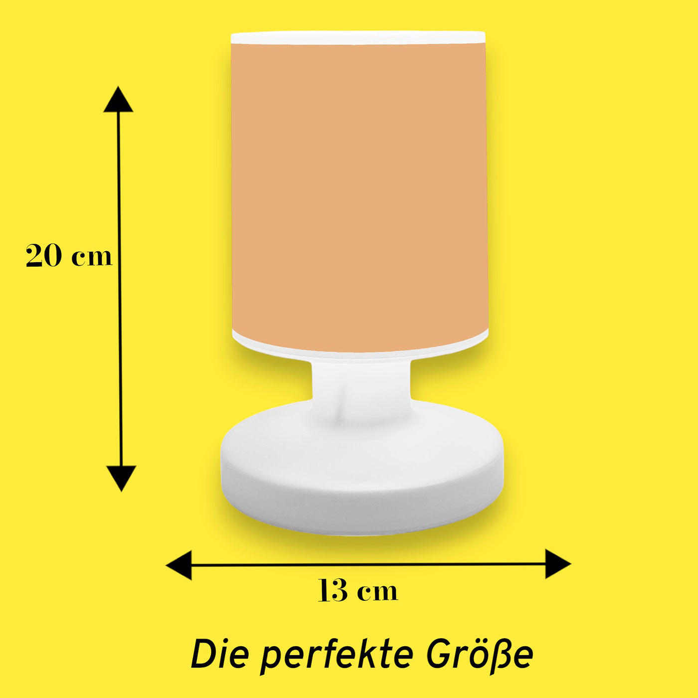 Akku-Tischleuchte Peach Fuzz