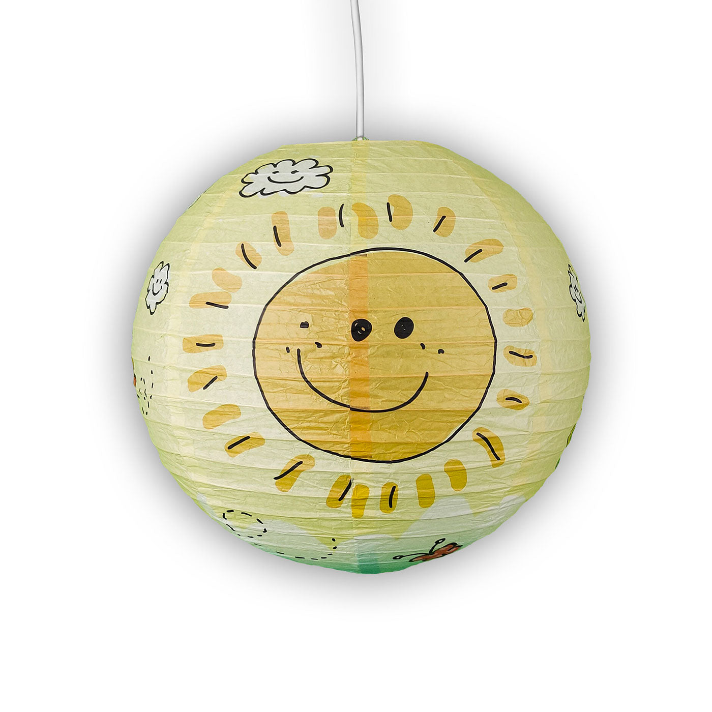 Pendelleuchte Papierballon Sunny