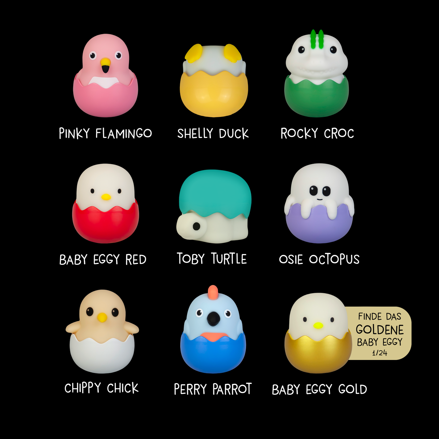 Eggy Mystery Box - 1 Stück - zufällige Figurenauswahl