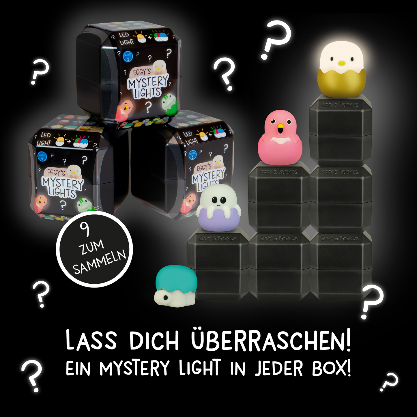 Eggy Mystery Box - 1 Stück - zufällige Figurenauswahl